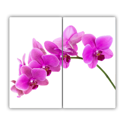 Skleněná krájecí deska Růžová orchidej