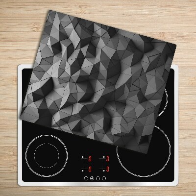 Skleněné deska do kuchyně Abstraktní 3D pozadí