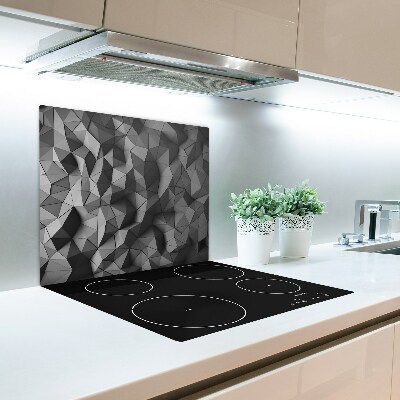 Skleněné deska do kuchyně Abstraktní 3D pozadí