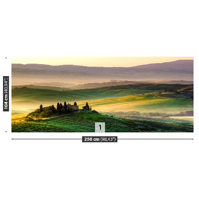 Fototapeta Panorama Toskánska