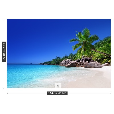 Fototapeta Seychelská pláž