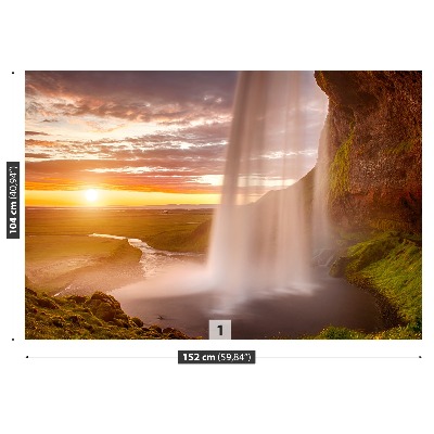 Fototapeta Islandský vodopád