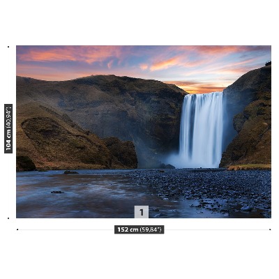 Fototapeta Vodopád Skogafoss