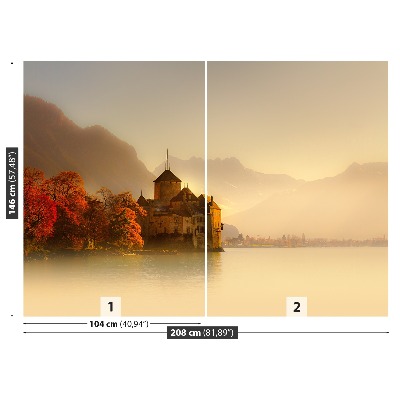 Fototapeta Montreux hrad