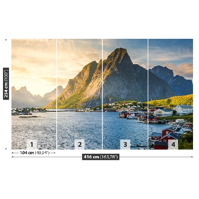 Fototapeta Fjord Norska