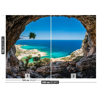 Fototapeta Řecko jeskyně