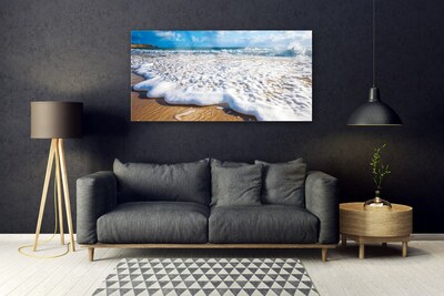 akrylový obraz Pláž Moře Pisek Příroda