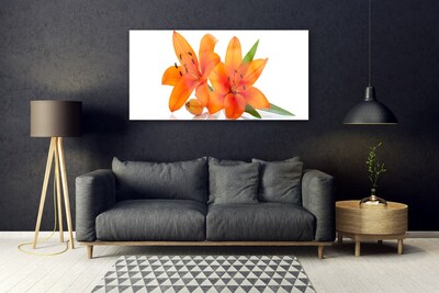 akrylový obraz Oranžové Květiny