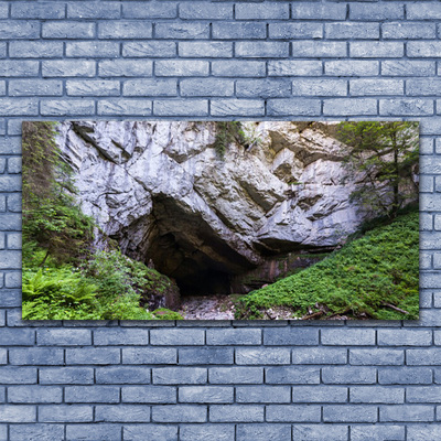 akrylový obraz Hora Jeskyně Příroda