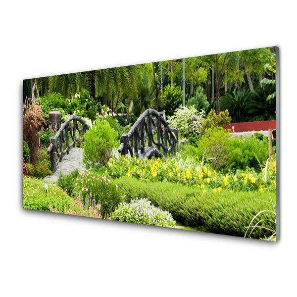 akrylový obraz Botanická Zahrada Most Umění