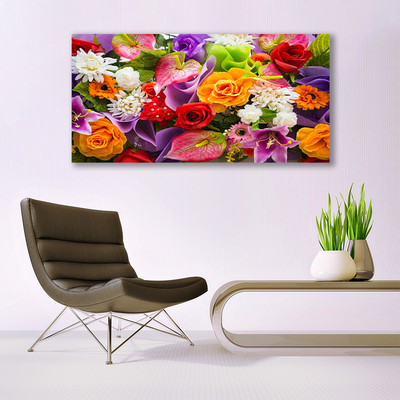 akrylový obraz Květiny