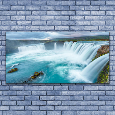 akrylový obraz Vodopád Příroda