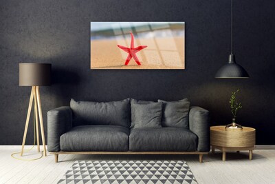 akrylový obraz Pláž Hvězdice Umění