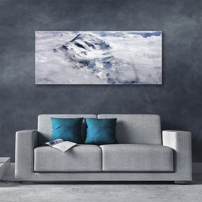 akrylový obraz Hora Mlha Krajina