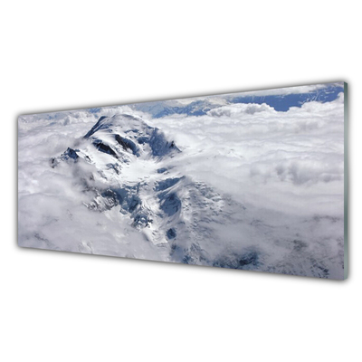 akrylový obraz Hora Mlha Krajina
