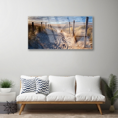 akrylový obraz Stezka Moře Krajina