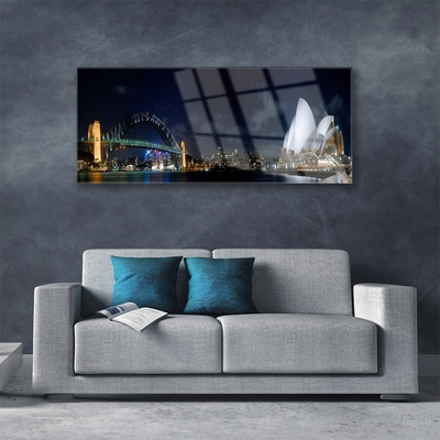 akrylový obraz Sydney Most Architektura