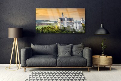 akrylový obraz Palác Hory Krajina