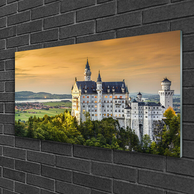 akrylový obraz Palác Hory Krajina