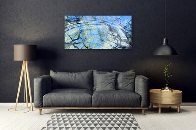 akrylový obraz Voda Stromy Umění