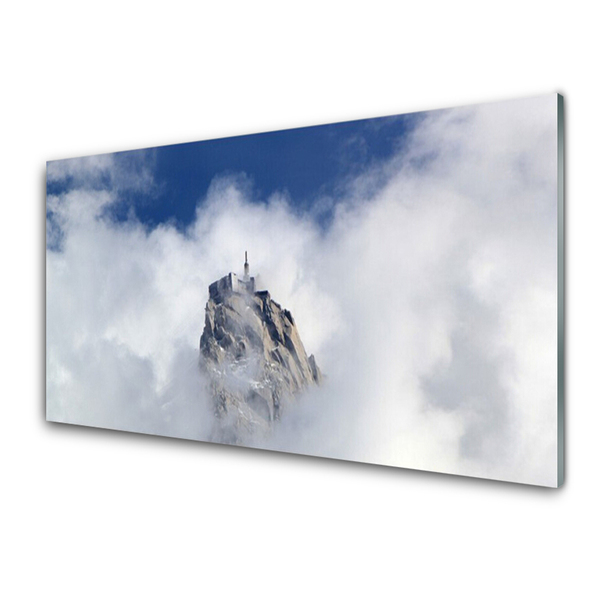 akrylový obraz Hora Mraky Krajina