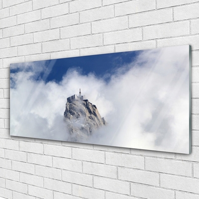 akrylový obraz Hora Mraky Krajina