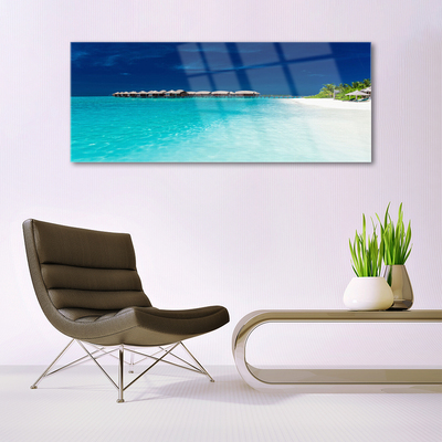 akrylový obraz Moře Pláž Krajina