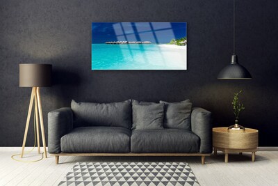 akrylový obraz Moře Pláž Krajina