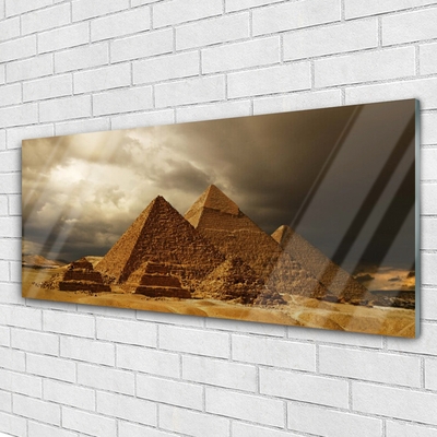 akrylový obraz Pyramidy Architektura