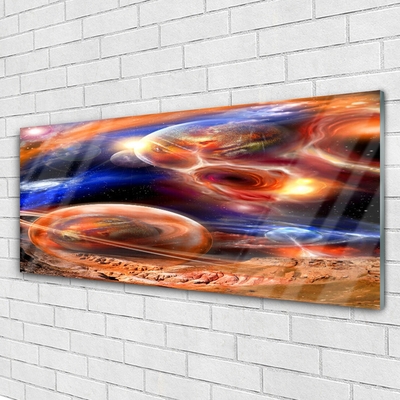 akrylový obraz Abstrakce Vesmír