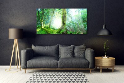akrylový obraz Les Příroda