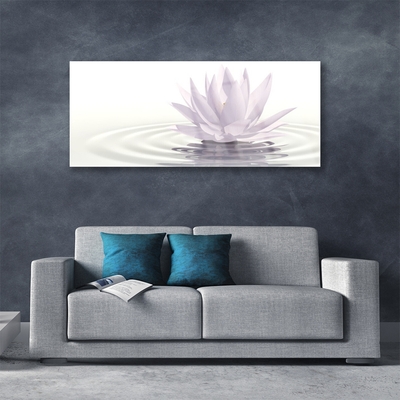 akrylový obraz Květ Voda Umění