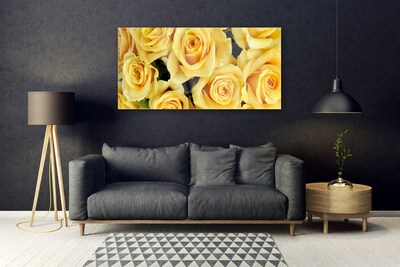 akrylový obraz Růže Květiny Rostlina