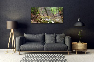 akrylový obraz Les Mech Příroda