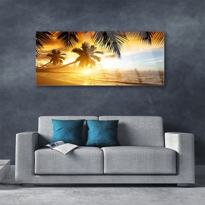 akrylový obraz Pláž Palma Moře Krajina