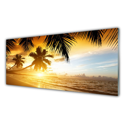 akrylový obraz Pláž Palma Moře Krajina