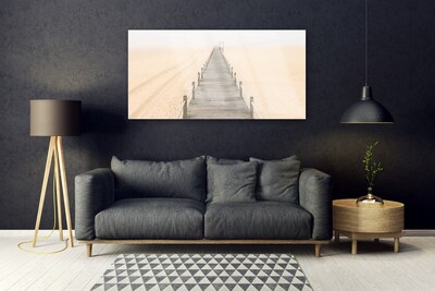akrylový obraz Most Písek Architektura