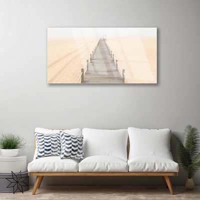 akrylový obraz Most Písek Architektura
