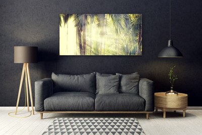 akrylový obraz Les Palmy Stromy Příroda