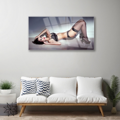 akrylový obraz Žena Erotika Sexy