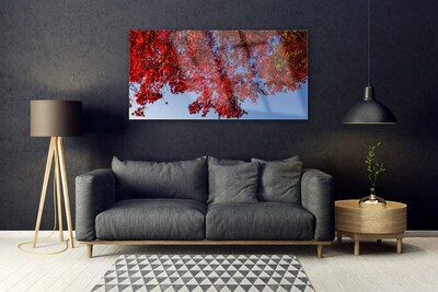 akrylový obraz Strom Listy Větve Příroda