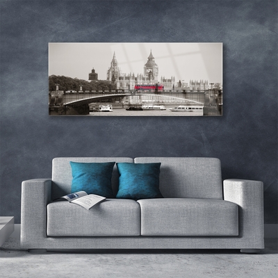 akrylový obraz Most Londýn Big Ben