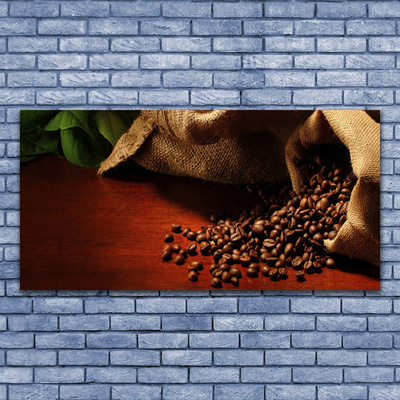 Plexisklo-obraz Káva Zrnka Kuchyně