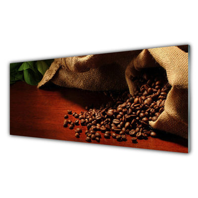 Plexisklo-obraz Káva Zrnka Kuchyně