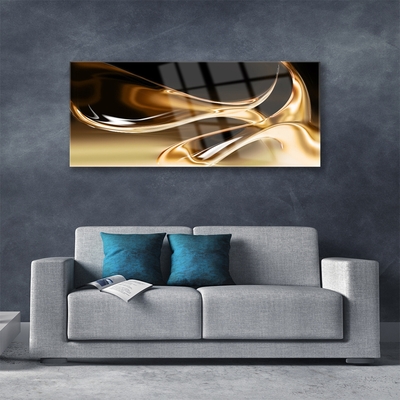 Plexisklo-obraz Zlato Abstrakce Art Umění