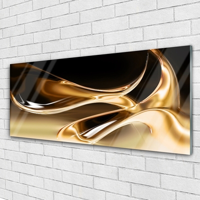 Plexisklo-obraz Zlato Abstrakce Art Umění