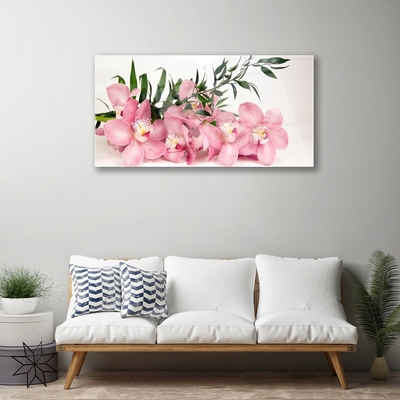 akrylový obraz Orchidej Květiny Lázně