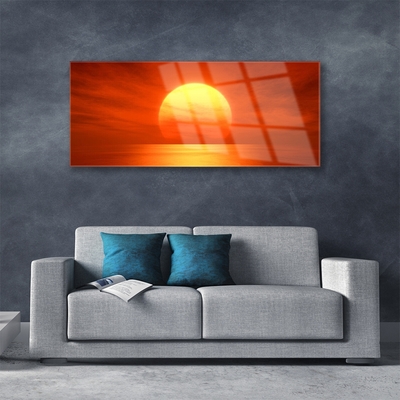 akrylový obraz Západ Slunce Moře