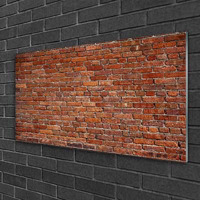 Plexisklo-obraz Cihlová Zeď Cihly