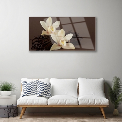 Plexisklo-obraz Květy Vanilky do Kuchyně